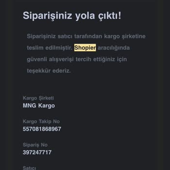Shopier Para İadesi İstiyorum