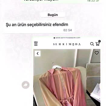 Şehri Moda Butik İnternet Alışverişi Para İadesi