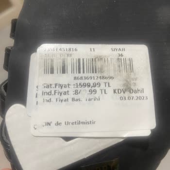 Trendyol Derimod Yanlış Ürün Göndermesi