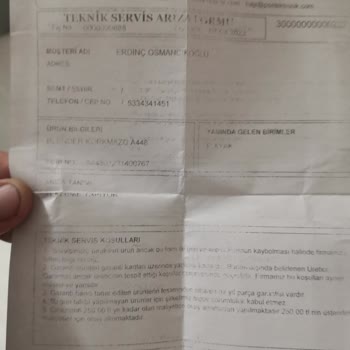 Korkmaz Mutfak Eşyaları Korkmaz El Blender Arızalı.