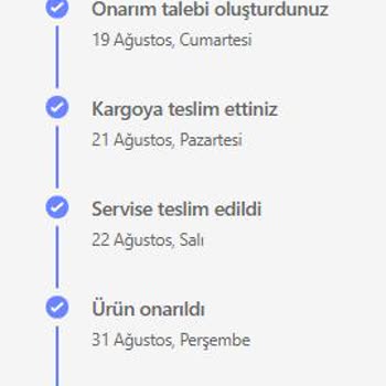 Hepsiburada Telefon Onarım Sonrası Cihazımı Bana Göndermiyor
