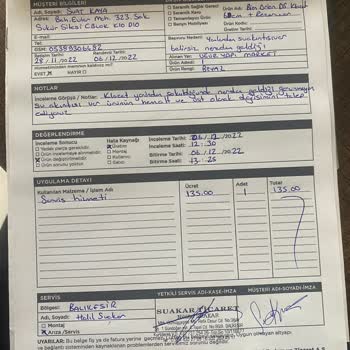 Bien Seramik Aldığım Klozetin Hatalı Olması