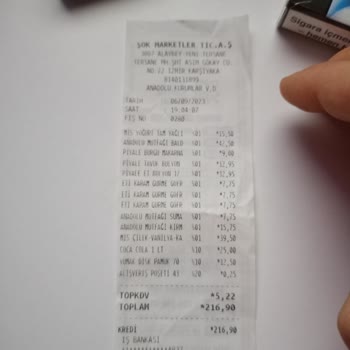 Şok Marketler Grubunun Zoraki Ürün Aldırtması.