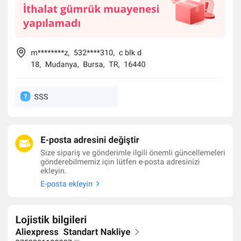 Aliexpress Telefon Almıştım Sözde Gümrük Vergisi De Kesildi