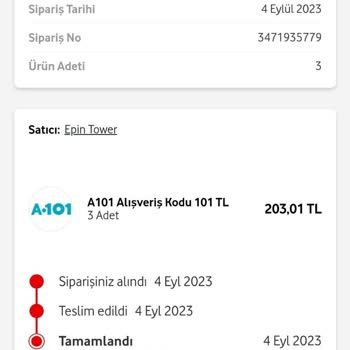 Vodafone Her Şey Yanımda 5GB Hediye İnternetimi Tanımlamıyor