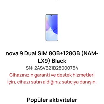 Turkcell İpasaj Üzerinden Satın Alınan Telefon Garanti Dışı Gözüküyor.