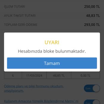 Denizbank Borcun Ödemesinden 48 Saat Geçti Ama Kredi Kartı Blokem Kaldırmadı