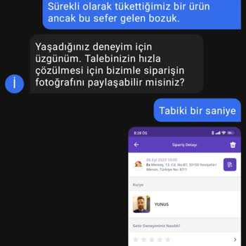 Getir Bozuk Et Ürünleri Satıp Sorumluluk Almıyor!