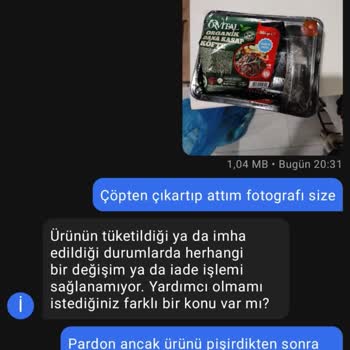 Getir Bozuk Et Ürünleri Satıp Sorumluluk Almıyor!