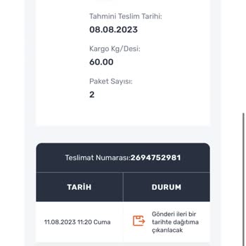 Horoz Lojistik'in Vurdumduymaz İş Politikası 1ayı Geçti Ürünüm Gelmedi