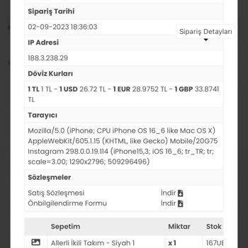 Tüketici Hakları'na Aykırı Satış Yapan Valeria Collection!