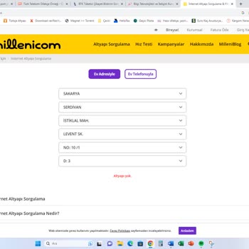 Türk Telekom İnternet Hizmetinden Faydalanamamak