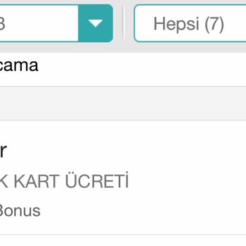 Garanti BBVA Kart Aidat Ücreti