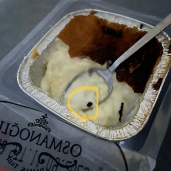 BİM'de Satılan Sütlacın İçinden Fare Pisliği Çıkıyor