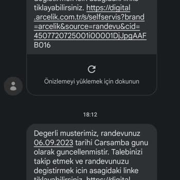 Arçelik Marka Buzdolabı Servis Problemi