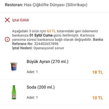 Trendyol Yemek İptal Edip Haber Bile Vermiyorlar, Üzerine Resmen Dalga Geçiyorlar...