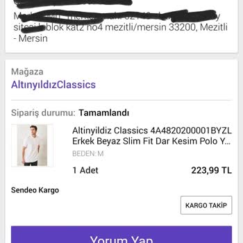 Sendeo Sendo Kargonun Umursamazlığı