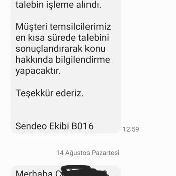 Sendeo Sendo Kargonun Umursamazlığı