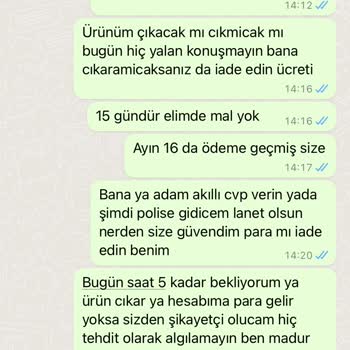 Adel Süs Dünyası Paramı Alıp Engellendiler