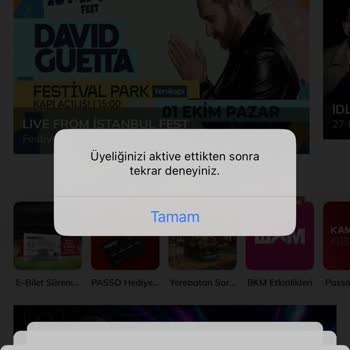 Passolig Passoya Girerken Hep Hata Veriyor