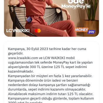 MoneyPay Kampanyaya Dahil Etmedi. Neden Mi?