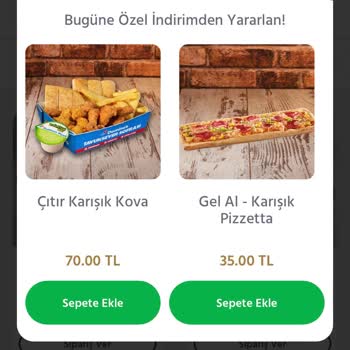 Domino's Pizza Ürünleri Sepette Farklı Fiyatlarda Çıkıyor