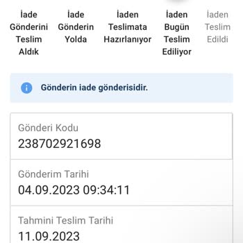Sendeo Kargom Elime Ulaşmadı