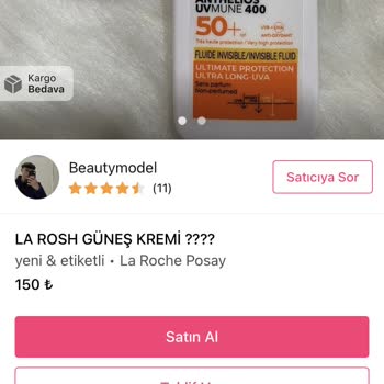 Gardrops Ürünüm Orijinal Değildi
