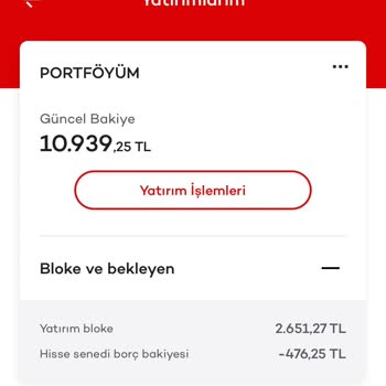 Akbank Hisse Hesap Bakiye Uyuşmuyor