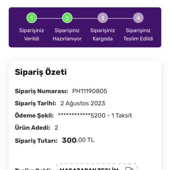 Gratis'in Ücret İadesi Yapmaması.