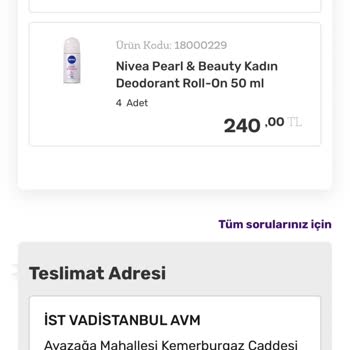 Gratis'in Ücret İadesi Yapmaması.