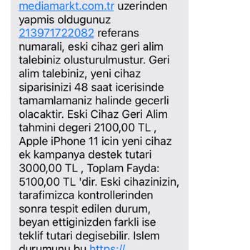 Media Markt Geri Alım Destek Bedeli Ödenmedi