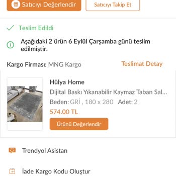 Trendyol Eksik Gelen Ürün İçin Destek Vermiyor