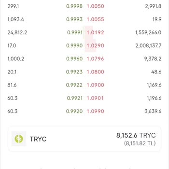 Paribu Tryc Coin Sattırmıyor