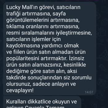 Dddd0001211.com Lucky Mall Adlı Sahte Trendyol İşbirlikçisi