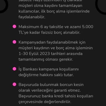 Nays Faizsiz Borç Yalanı