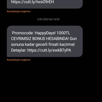 Vodafone/Türk Telekom 44 Alan Kodlu   Mesajlar!