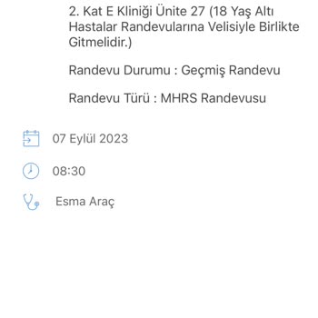 MHRS (Merkezi Hekim Randevu Sistemi) Randevuya Gelmeyen Doktor
