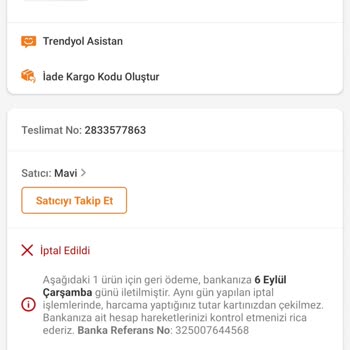 Trendyol Kargo Ücretini Yatırmadı
