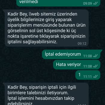 EasyCep Ücret İademi Yapmadı