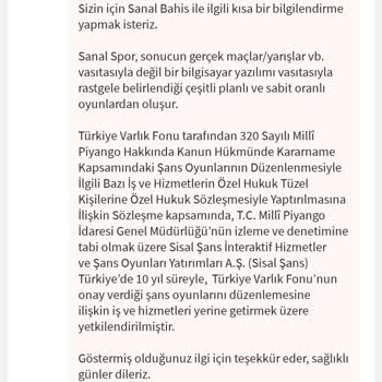 Misli Sanal Bahis Hakkında