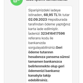 Hepsiburada Para İadelerim Yapılmıyor