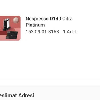 Karaca Züccaciye Nespresso Siparişimi Kendi Kafasına Göre Değiştirmiş!