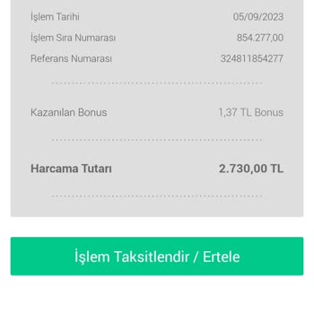 Param Kartımdan Bilgim Dışında 2730 TL Para Çekildi