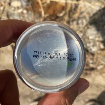 BİM İce Coffee Latte İçeceğinden Çoktan Jölemsi Tortular