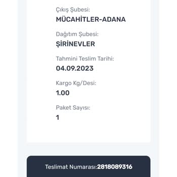 Aras Kargo Kargomu İade Ediyor Haberim Olmadan