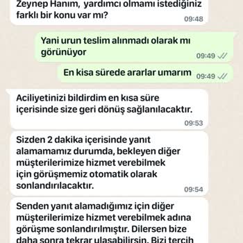 A101 Kapıda İade Ürün