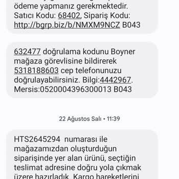 Boyner Ürün Teslimatı Ve Telefonların Yanıtlanmaması