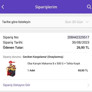 N11'den Alınan Ürünlerin Kargoya Verilmemesi Ve İptalinin İstenmesi