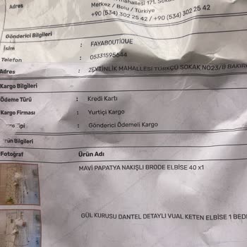 Faya Boutique'den Aldığım Elbiselerin Bedenleri Küçük Geldi